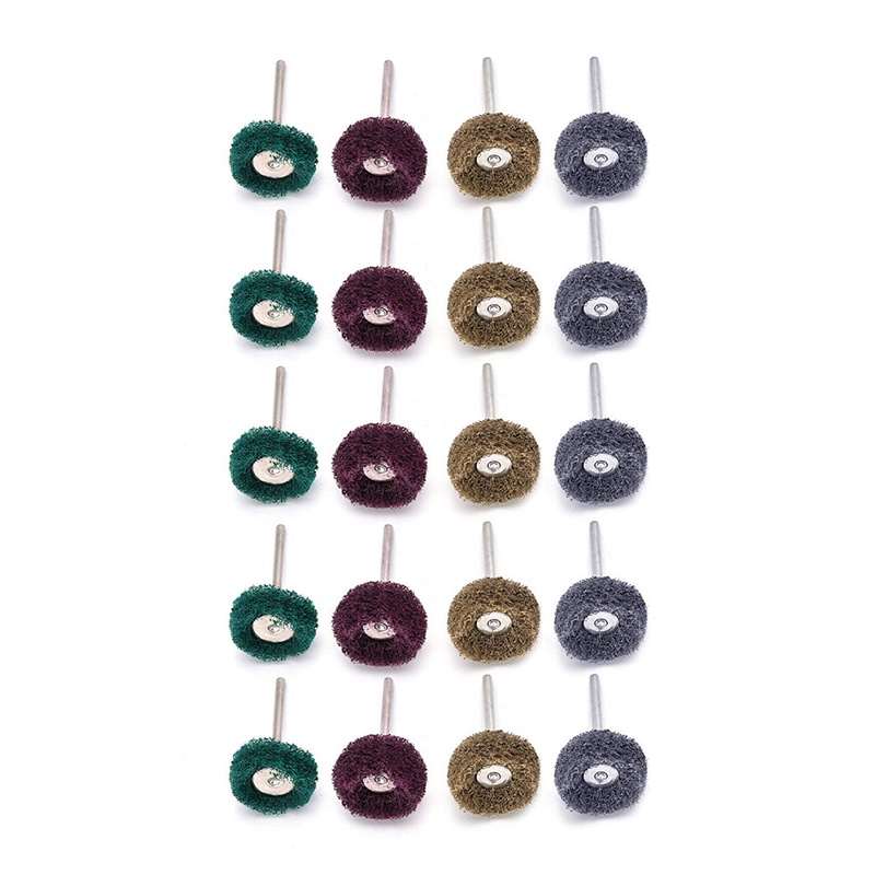 Bộ 20 Cây Dũa Đánh Bóng 1 Bánh Xe