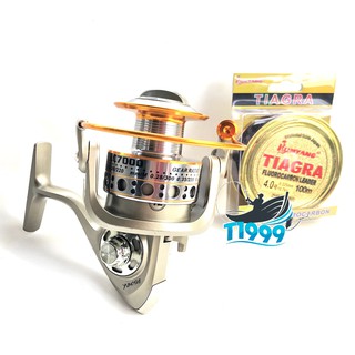 Máy câu cá Yumoshi LC 3000-4000-5000-6000-7000 tặng kèm 100m cước T1999