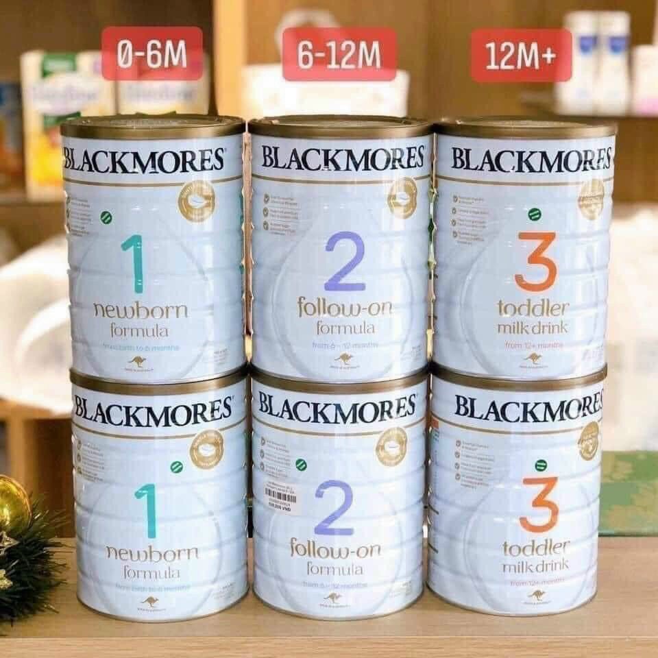 Sữa BlackMores Đủ Số 1-2-3 Nội Địa úc lon 900g date mới