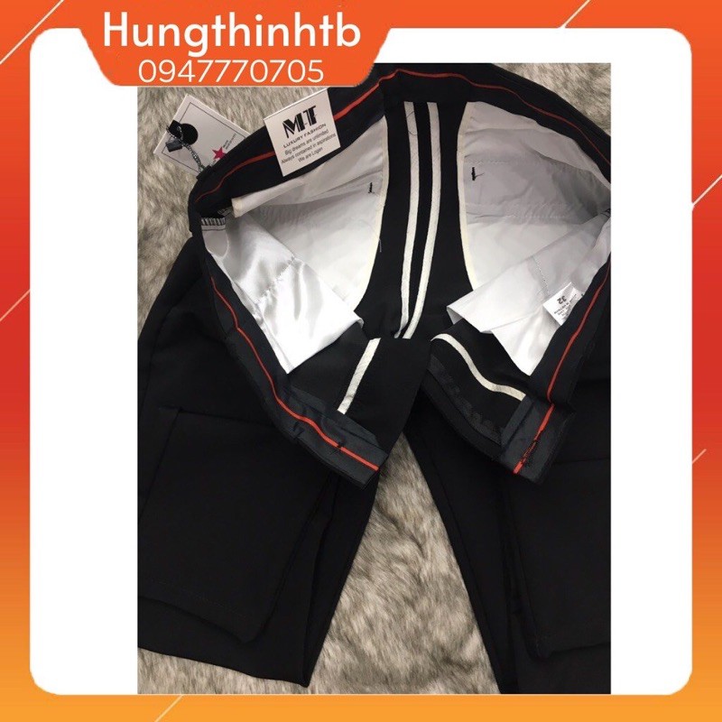 Quần tây nam phom âu dáng hàn quốc ống côn vải co dãn, hình thật chất vải dày mịn đẹp loại 1 chuẩn shop, có freeship.