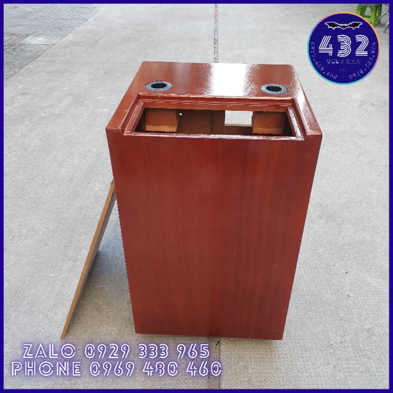 Vỏ thùng loa 4 tấc đơn Vỏ thùng Sơn Venia đẹp nhất 4 tấc đơn 3 đường tiếng