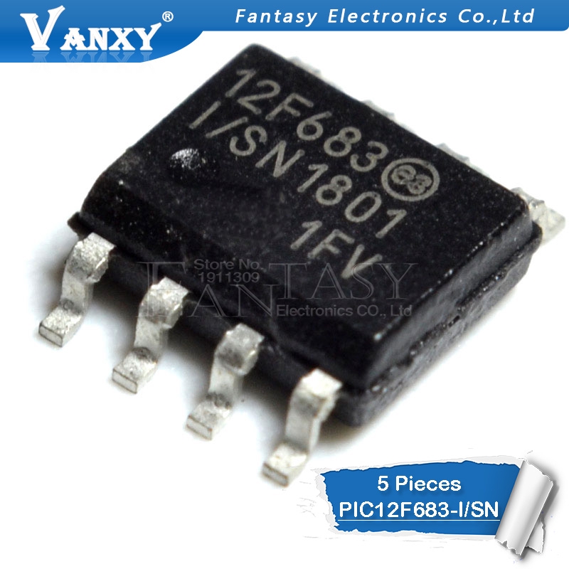 Bộ 5 chip IC chất lượng cao PIC12F683-I/SN SOP8 PIC12F683-I SOP SMD