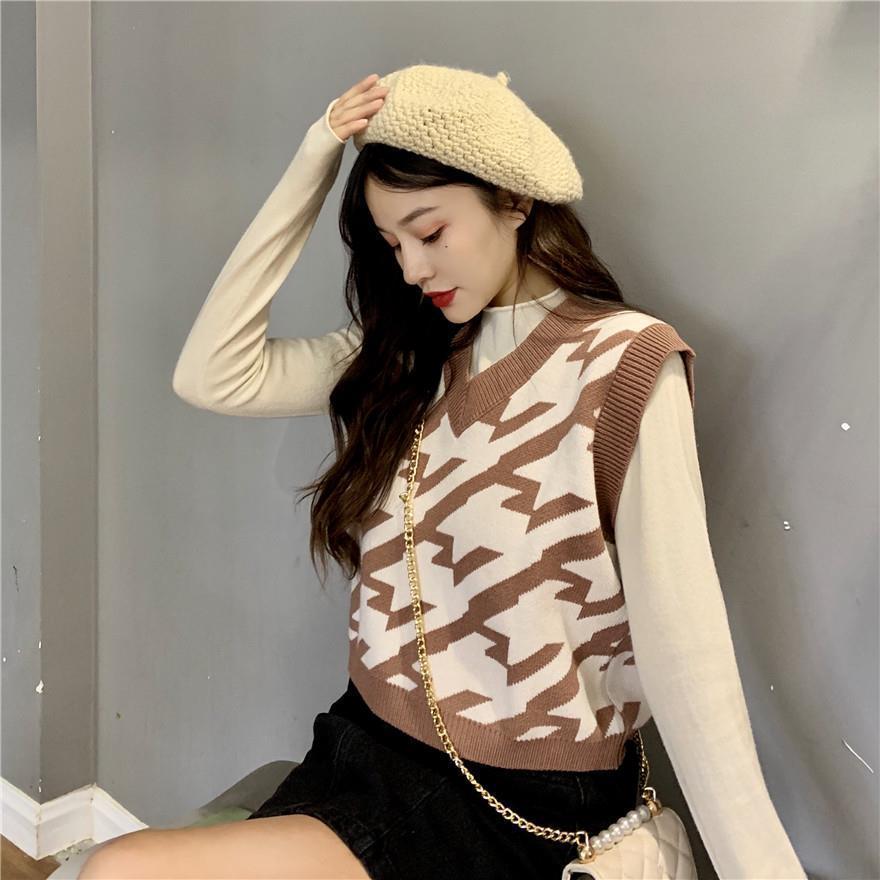 Áo gile/ Set áo gile + áo thun thời trang cổ tròn đáng yêu cho nữ