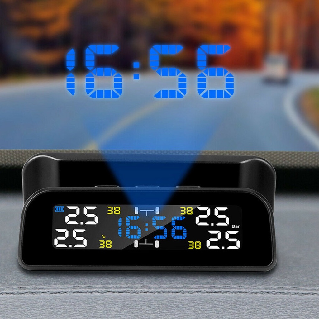 Hệ Thống Giám Sát Áp Suất Lốp Xe Hơi TPMS Không Dây 4 Cảm Biến Ngoài Trời