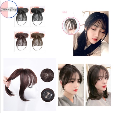 Bộ tóc giả 3D 4 màu tùy chọn có kẹp che phủ toàn diện dành cho nữ