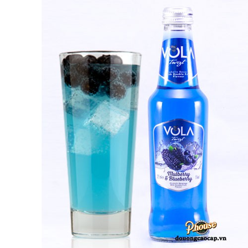 Nước trái cây lên men Vola Lemon & Orange/ Lime & Orange/ Strawberry & Lychee/ Mulberry & Bluberry 275ml
