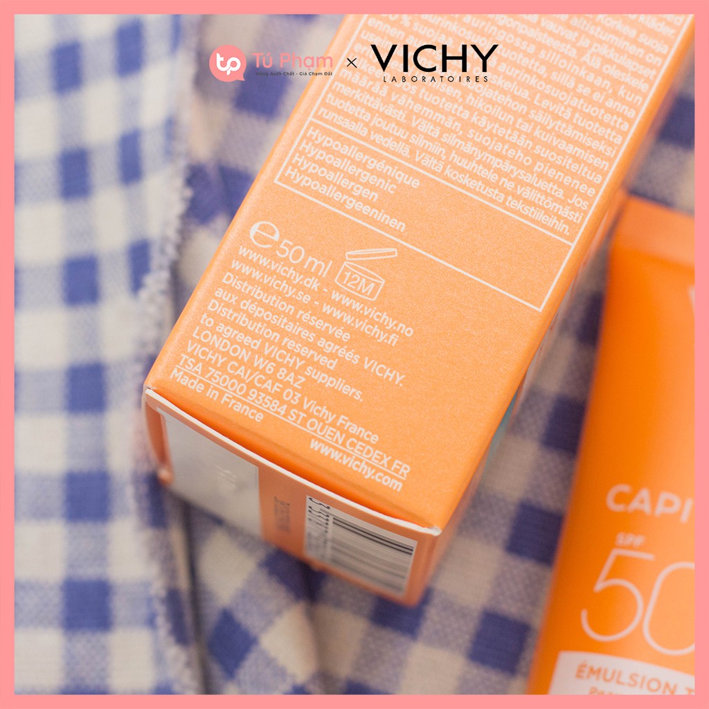 Kem Chống Nắng Vichy SPF 50 Ideal Soleil 50ml