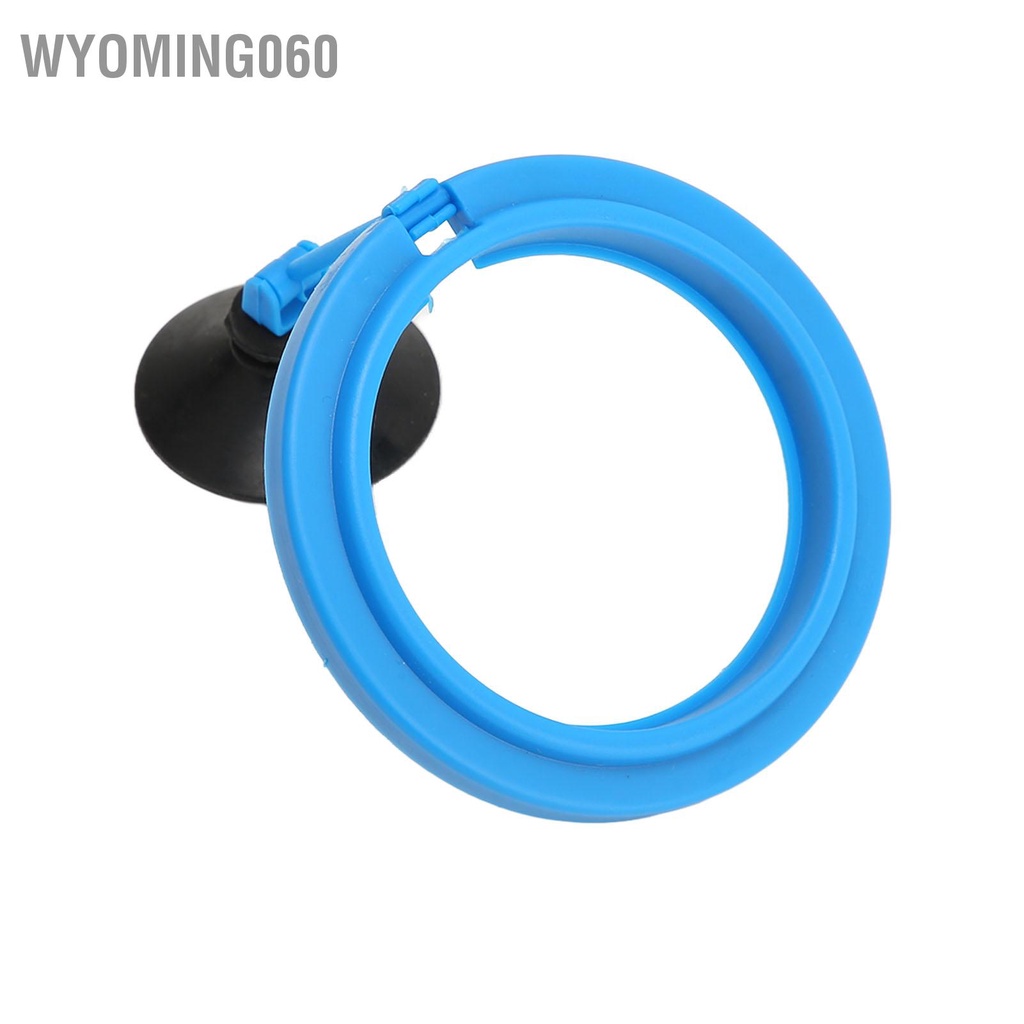 [Hàng Sẵn] Vòng cho ăn cá tròn và bốn bể nuôi máng thức nổi với cốc hút 【Wyoming060】