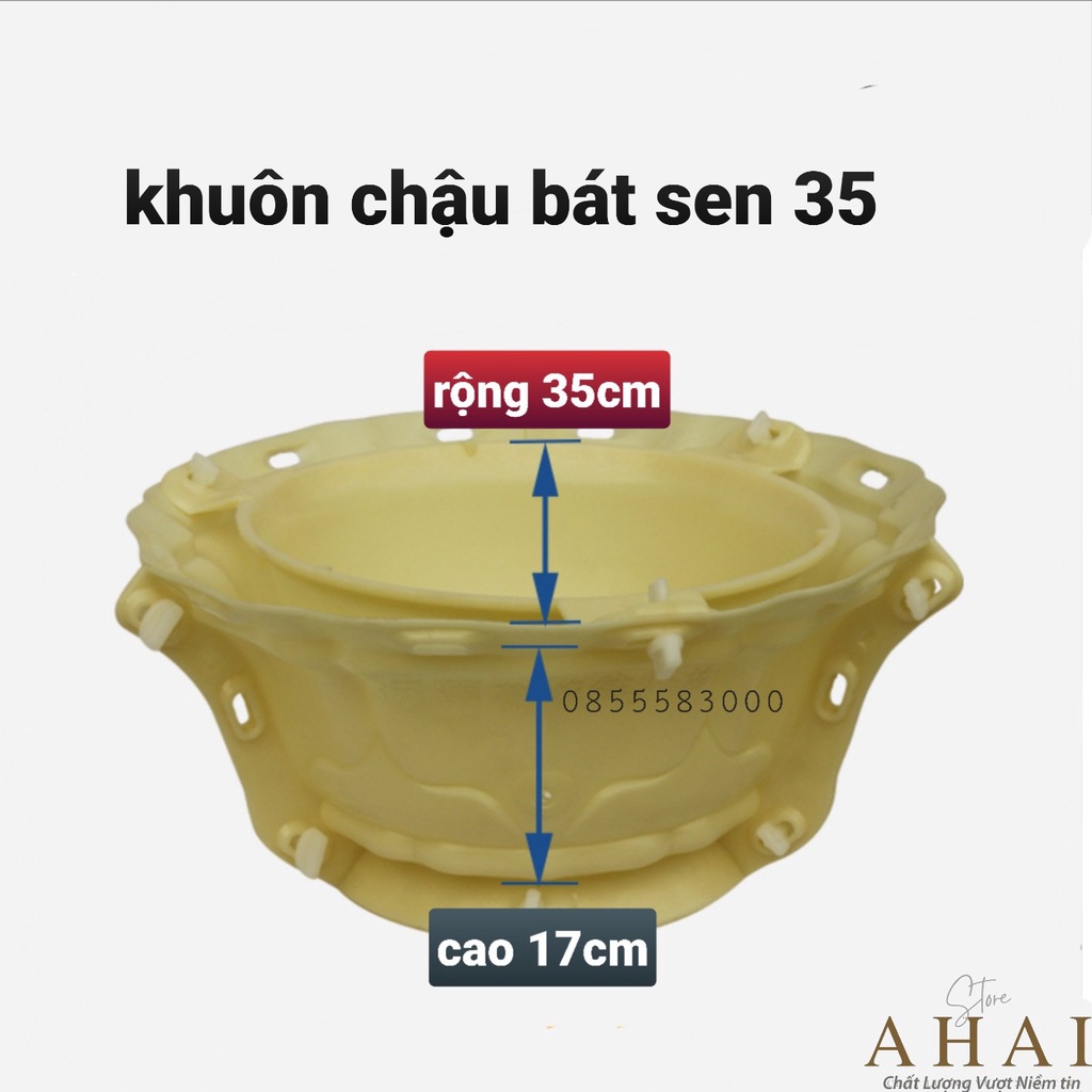 Khuôn đúc chậu cảnh tròn 35