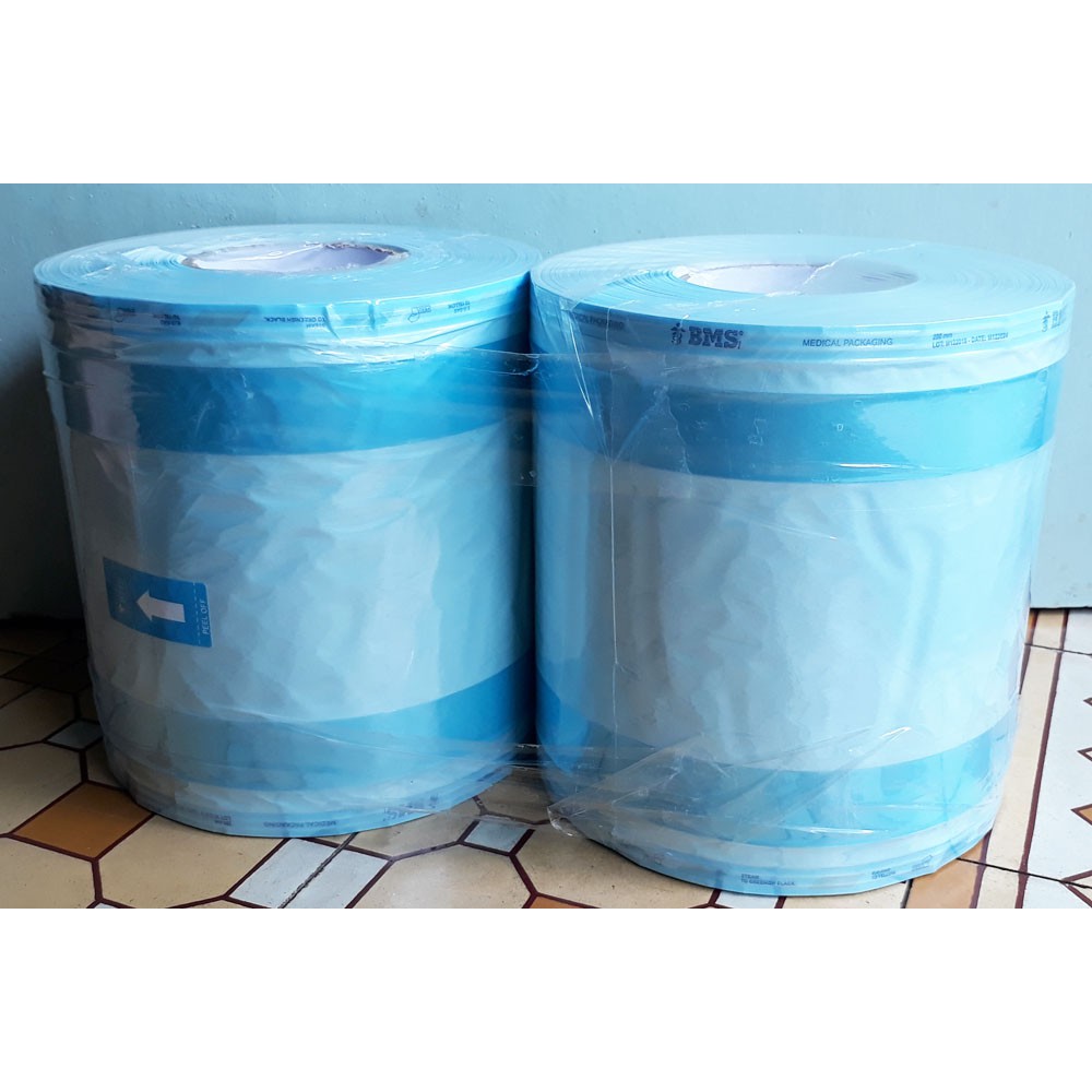 Túi cuộn tiệt trùng loại phồng BMS 200mm x 100m