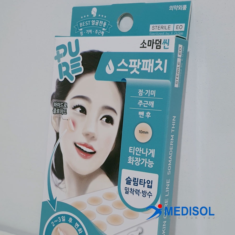 Miếng Dán Mụn Somaderm Spot - Hộp 24 Miếng - Combo 3 Hộp