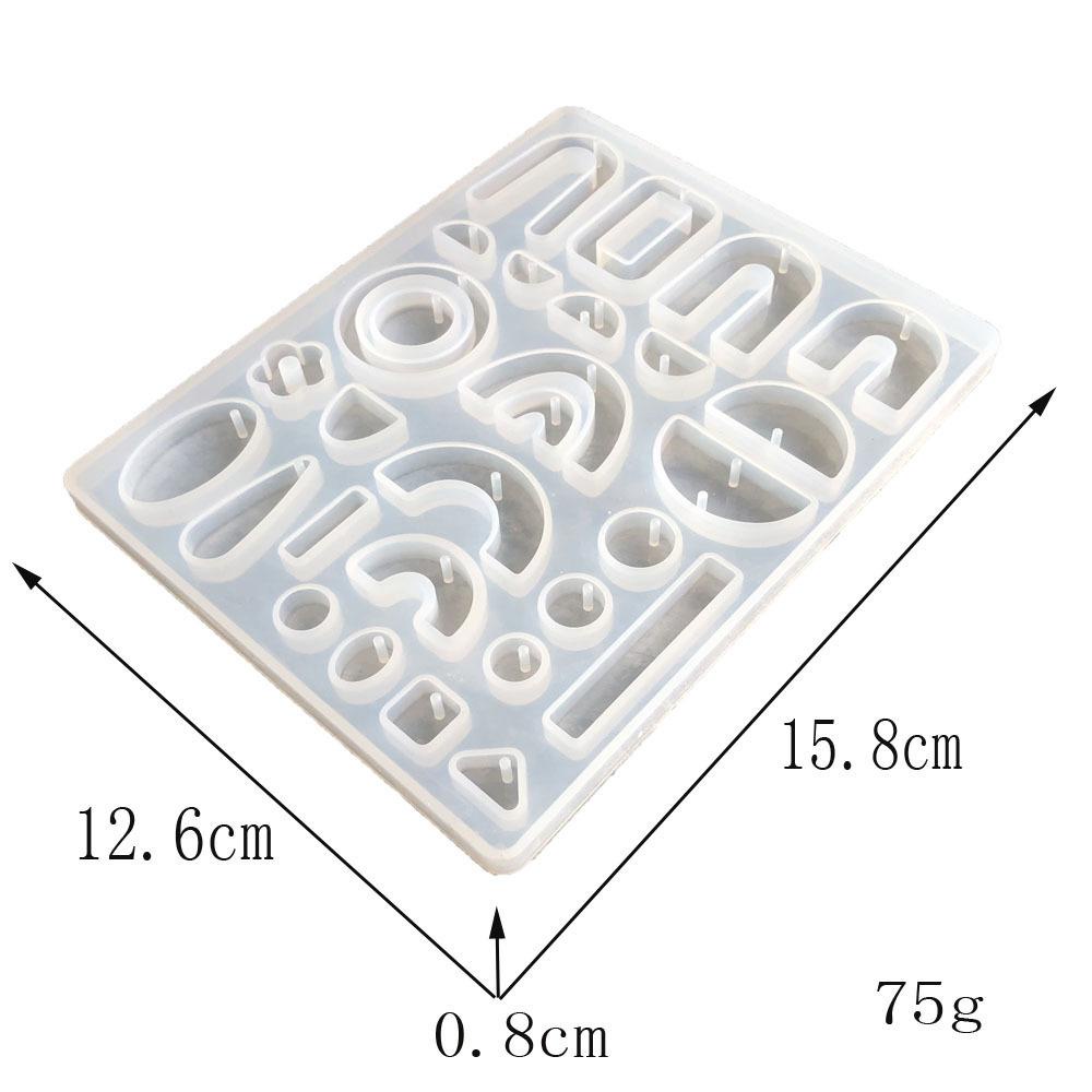 Khuôn Làm Bông Tai Epoxy Resin Trong Suốt DIY|Dụng Cụ Làm Trang Sức Chuyên Dụng