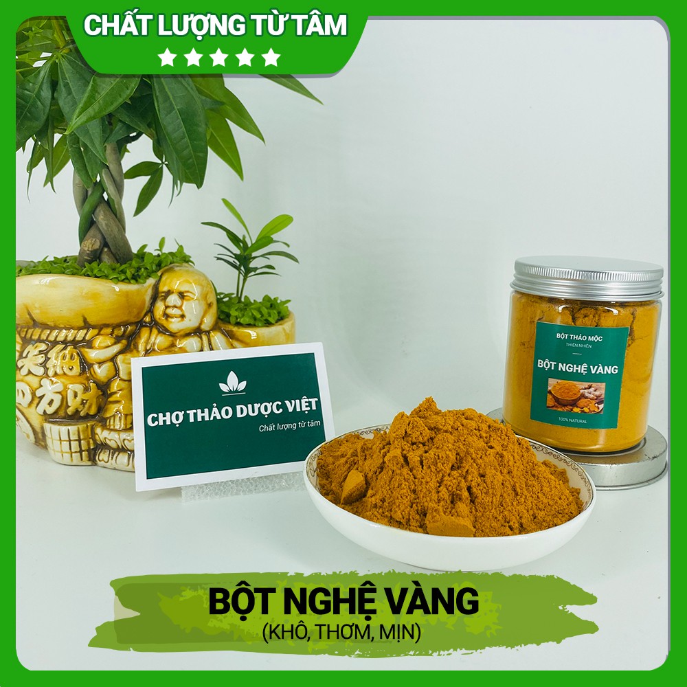 Hộp 250g Bột Nghệ Vàng (Khô, Thơm, Mịn)