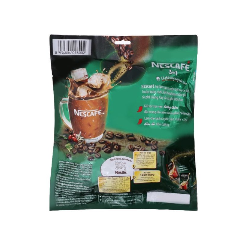 NESCAFE SỮA TÚI 46 gói X 17gam