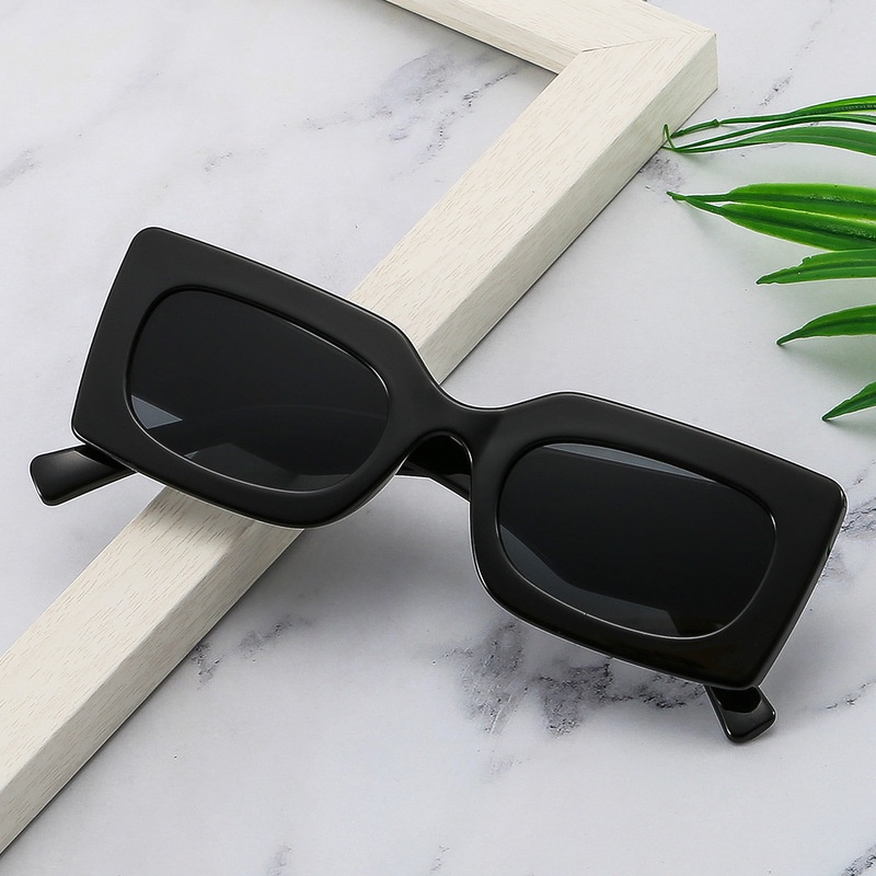 Kính Mát Gọng Vuông Nhỏ Màu Kẹo Thời Trang Cho Nữ