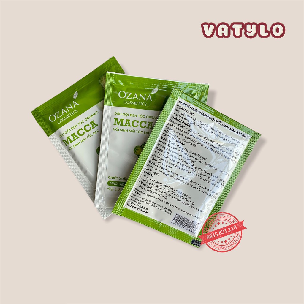 {COMBO 3 Gói} Dầu Gội Đen Tóc Không Cần Nhuộm Thần Thánh Organic (CHÍNH HÃNG 100%) CT58 | BigBuy360 - bigbuy360.vn