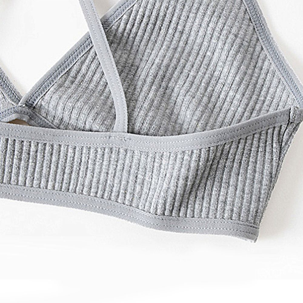 Áo lót vải cotton nâng ngực cổ chữ V gợi cảm TAYLOR1 cho nữ