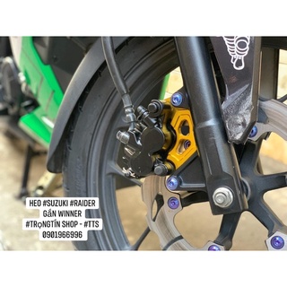 Pát heo Honda Winner gắn heo Raider Fi dĩa zin