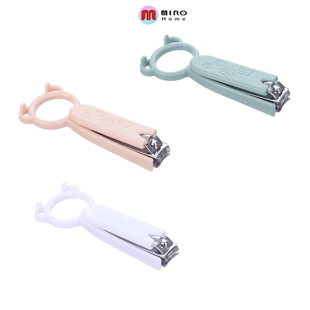 Đồ bấm móng tay hoạt hình xinh xắn , kéo cắt móng tay đa chức năng, làm móc treo tiện lợi MIROHOME