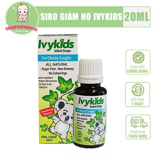 Siro Ivy Kid úc giúp giảm ho hiệu quả thảo dược từ nhiên nhiên 20ml