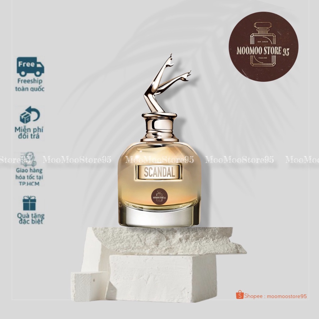 -𝐌𝐨𝐨𝐌𝐨𝐨- Jean Paul Gaultier Scandal Gold EDP | Nước hoa Nam | Lôi cuốn, Bí ẩn