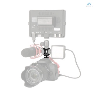 Andoer 3 Cold Shoe Mount Adapter On-Camera Mount Adapter for DSLR Camera for LED Video Light Microphone Monitor