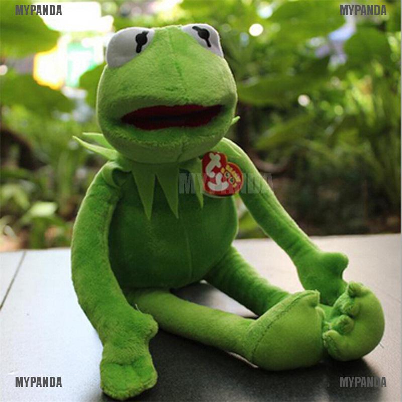 Ếch nhồi bông kermit mềm mại xinh xắn cỡ 40cm