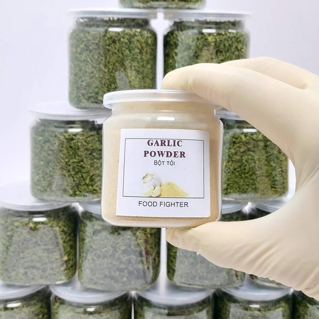 Bột Tỏi thơm ngon - Garlic powder - ướp thịt hũ 120ml