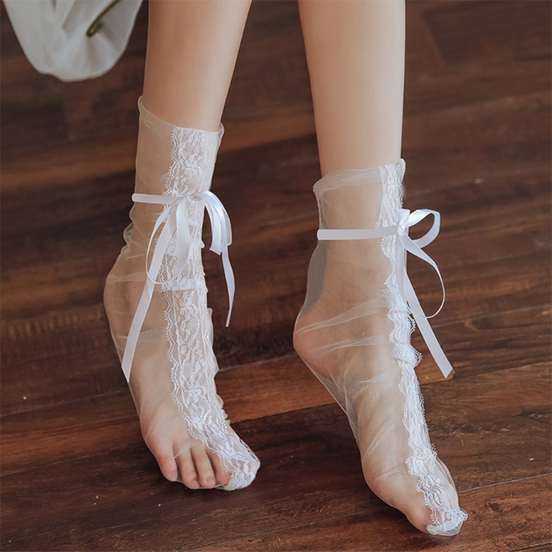 Vớ Lưới Xuyên Thấu Cao Qua Gối Phong Cách Quyến Rũ Dành Cho Nữ