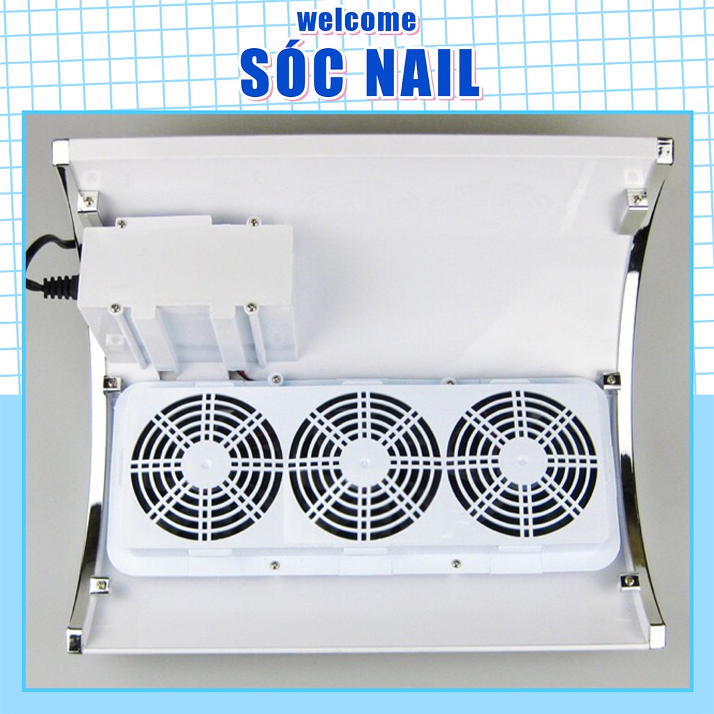 Máy Hút Bụi Nail Móng 3 Quạt Cỡ Lớn Bảo Hành 6 Tháng