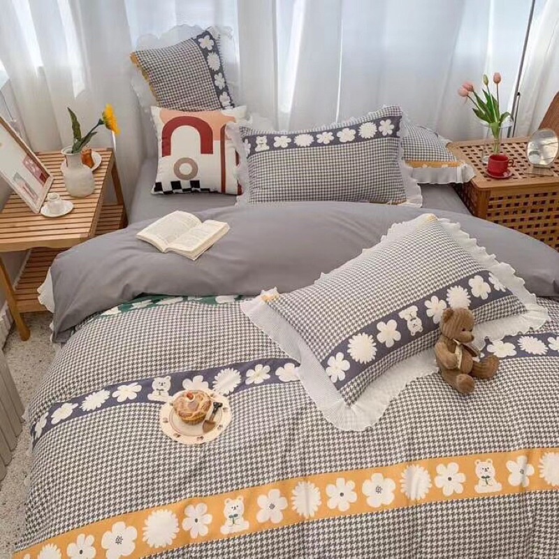 Cotton bèo voan hàn quốc