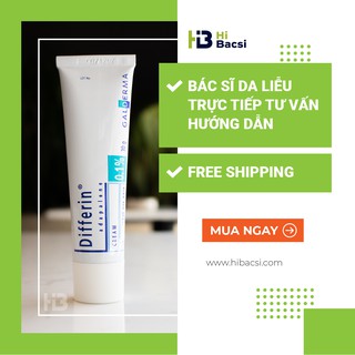 ✅ kem trị mụn differin - trị mụn ẩn, mụn đầu đen, mụn viêm - dạng gel 15g
