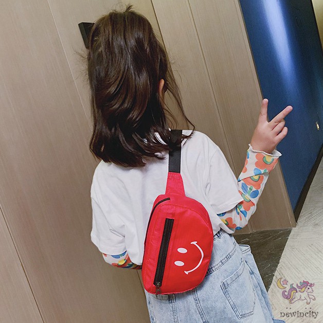Túi Đeo Chéo Hình Mặt Cười Đáng Yêu Phong Cách Hàn Quốc