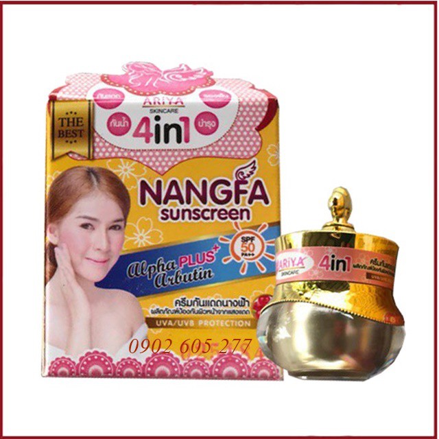 Kem chống nắng Nangfa, Wise Nano Thái Lan