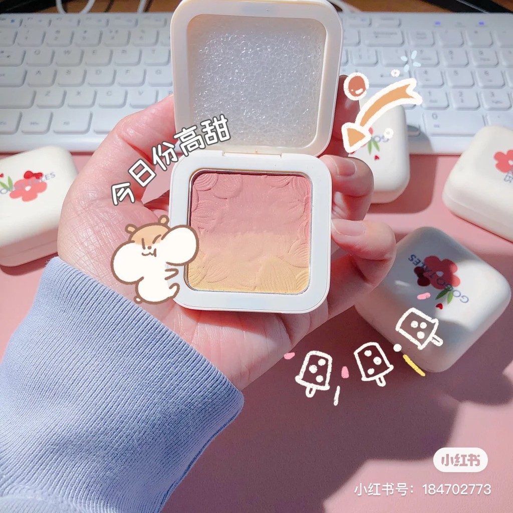 Phấn Má Hồng Gogotales Màu Gradient Trang Điểm Tự Nhiên  Nội Địa Trung