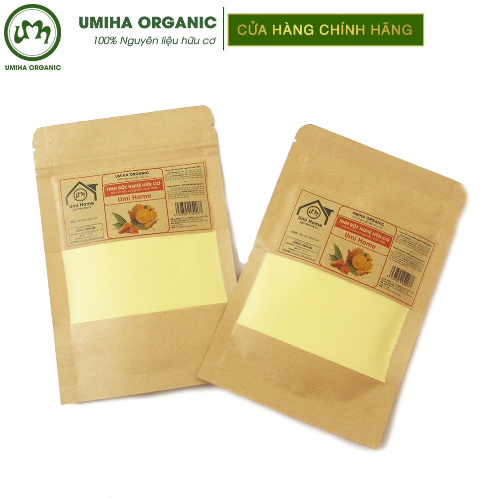 [Mã FMCGMALL -8% đơn 250K] Tinh bột Nghệ đắp mặt nạ hữu cơ UMIHA nguyên chất 40G | Turmeric Powder 100% Organic | BigBuy360 - bigbuy360.vn