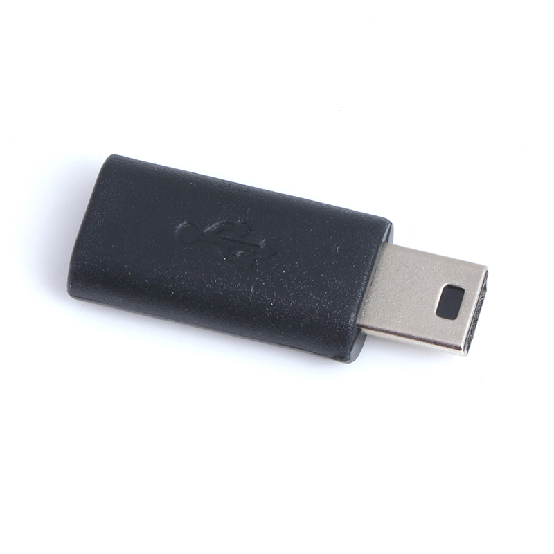 Đầu Chuyển Đổi Cổng Micro USB Sang Mini USB Màu Đen