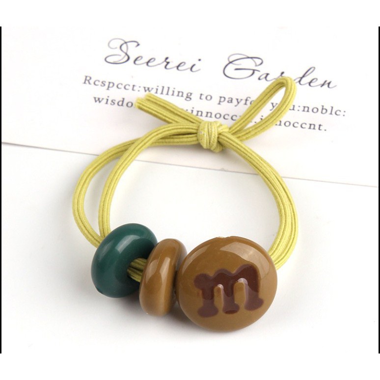 Dây buộc tóc hình chữ M siêu đẹp cho nữ - Duonghieu6789