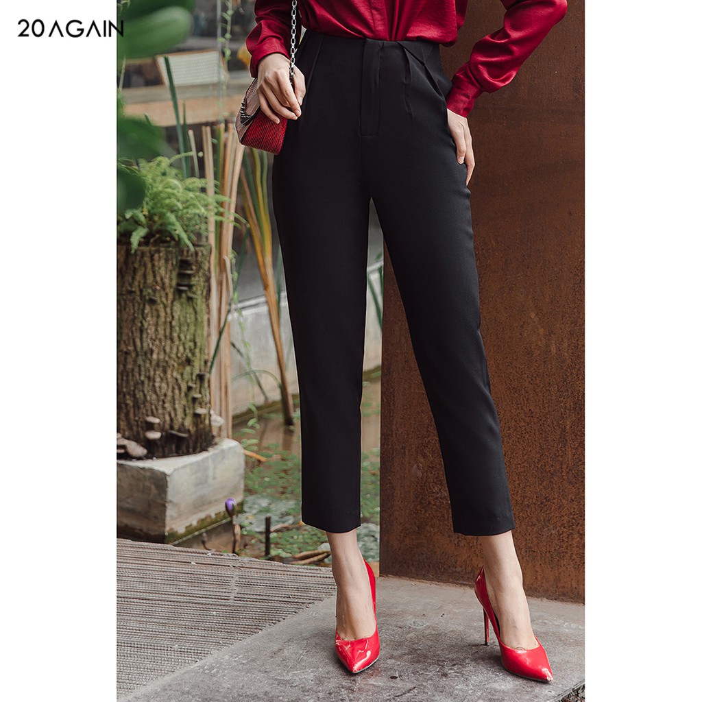 Quần baggy nữ 92WEAR đủ màu, đủ size, cạp liền ly QGA1084