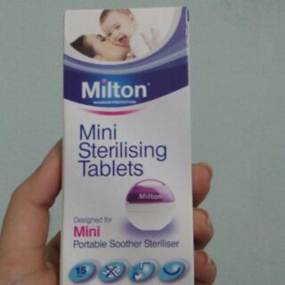 Hộp 50 viên tiệt trùng Milton mini