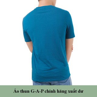 ÁO THUN NAM GAP CỔ TRÒN - XANH E