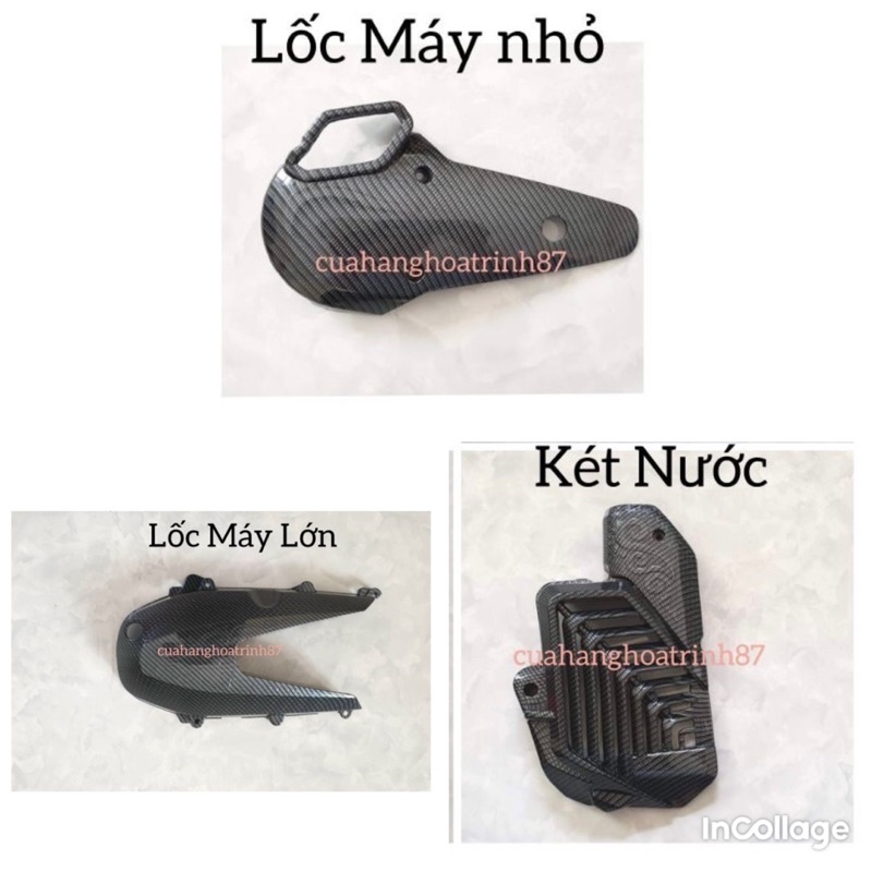 FULL Bộ Ốp Carbon Trang Trí Xe Lead 2022