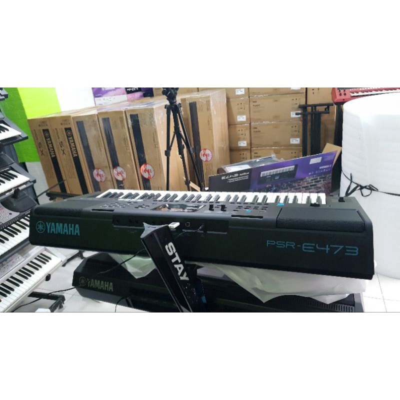 Đàn Organ Yamaha PSR E473 New Nguyên thùng có tem chống giả