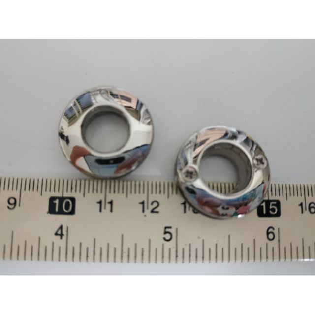 Khoen Ore lọt lòng 1cm mạ màu bạc (giá 1 cặp)
