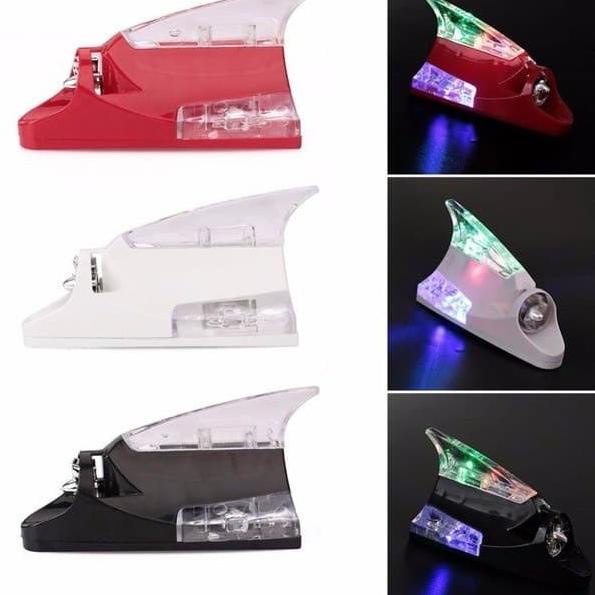 ・➢ Ăng ten hình vây cá mập gắn đèn LED RGB màu đen ★★★ Kgz | BigBuy360 - bigbuy360.vn