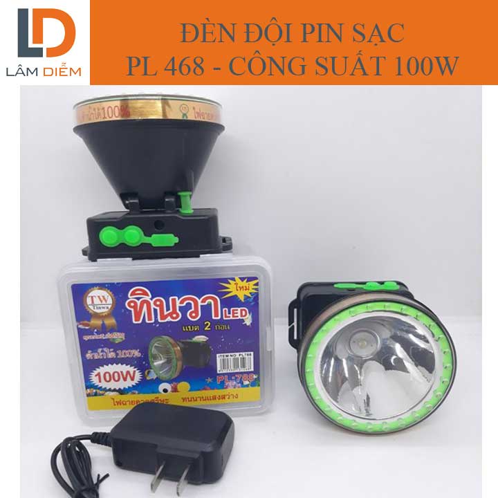 ĐÈN ĐỘI PIN SẠC CHỐNG NƯỚC SIÊU SÁNG 3 CHẾ ĐỘ PL 788