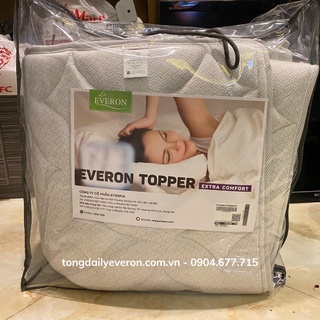 [EVERON Chính Hãng] Tấm Lót Đa Năng (Topper EXTRA COMFORT) - ÊM ÁI CÓ DÂY CÀI VÀO ĐỆM