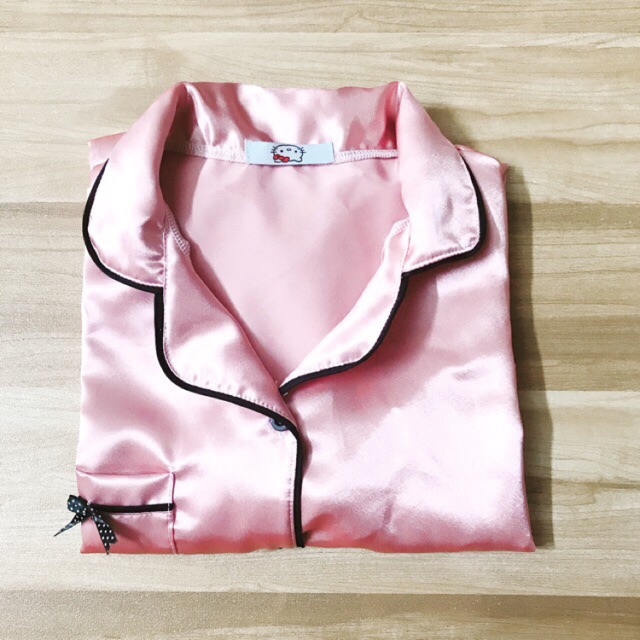 Bộ lụa satin cộc tay