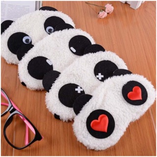 Bịt mắt gấu trúc dễ ngủ vải mềm dễ thương