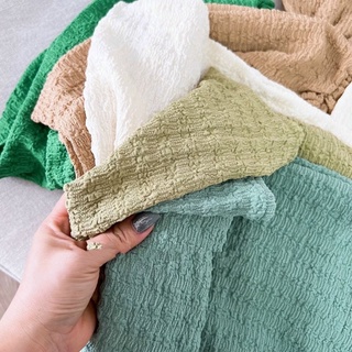 áo kiểu thun xốp trễ vai lệch